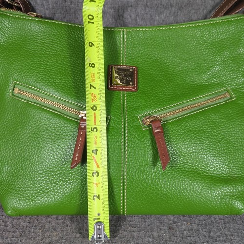 Dooney & Bourke Pebble Grain Paige Sac Green Grass RARE - Bild 10 von 12