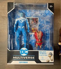 McFarlane DC Multiverse JLA Blue Superman action figure Plastic Man BAF Wave