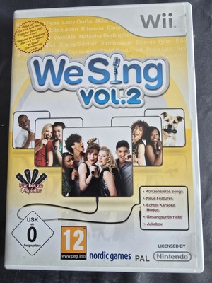 Nintendo Wii Spiel - We Sing: Vol. 2 OVP + Anleitung