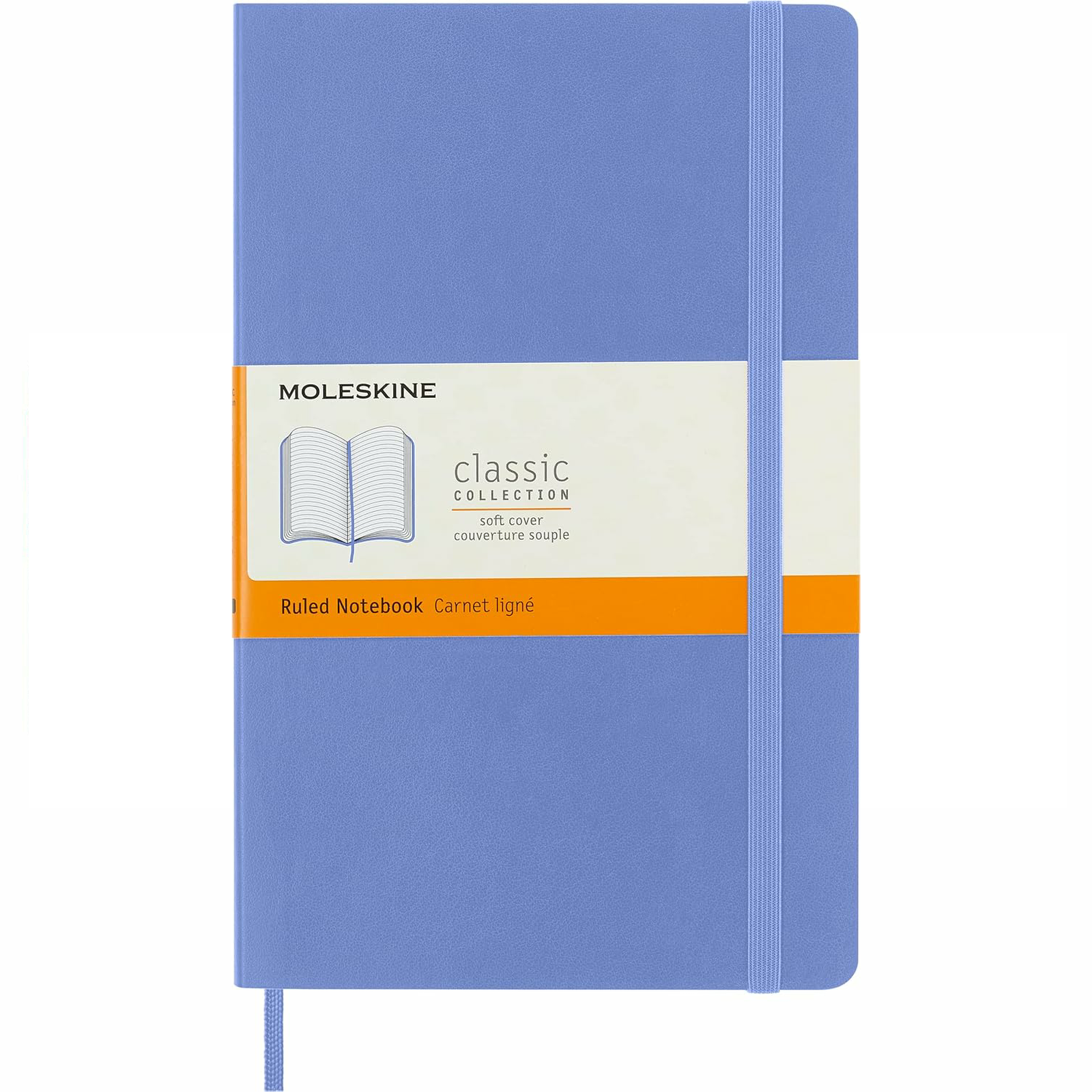 Moleskine Large Ruled Softcover Notebook Hydrangea Blue (Notebook / blank book) - Image 5