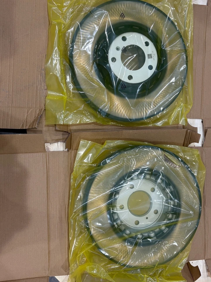 Bentley Bentayga 6.0 3.0 2017-2021 4.0L pastillas de freno delanteras y rotores TopEuro OEM Foto 4 de 4