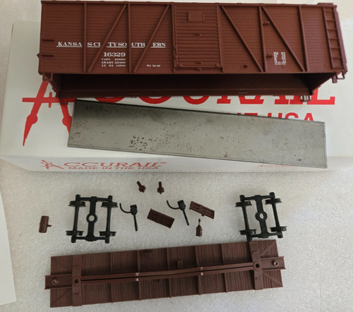 Accurail 7103 KSC Kit Desmontado 6 Paneles Madera Boxcar | Zustand: Used