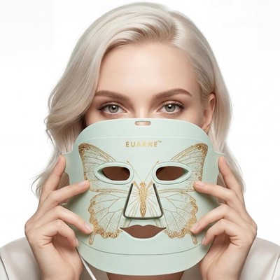 EUARNE 4-Color LED Face Mask - Red & Blue Light Beauty Device - Brand New