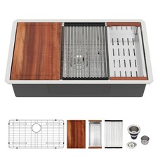 30" Undermount Kitchen Sink - 30 19 9 inch Kitchen Sink Undermount Single