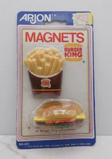 1984 Arjon Burger King Magnet French Fries with Hamburger