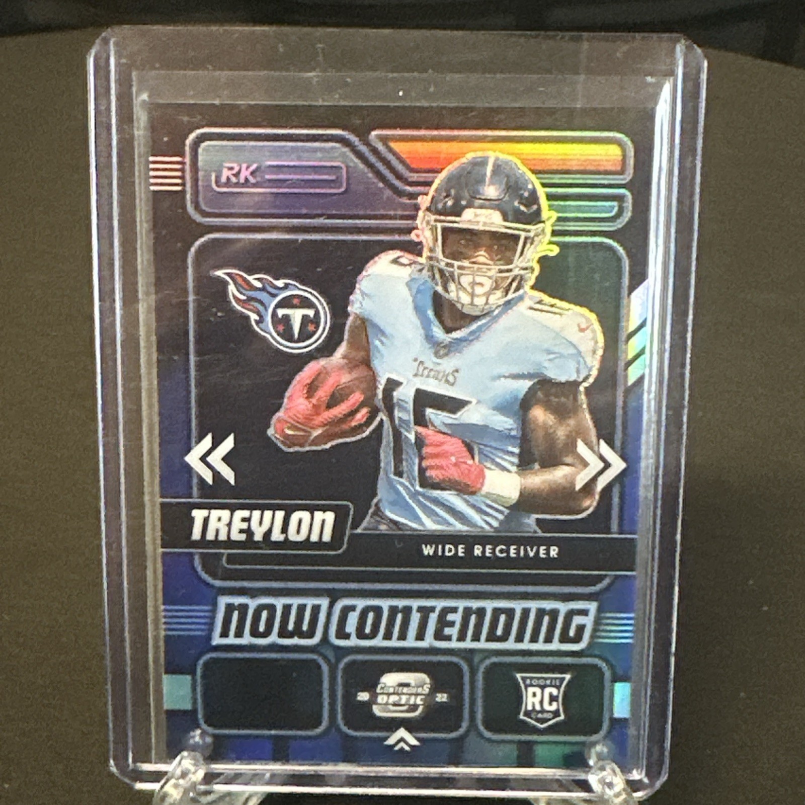 Treylon Burks - Now Contending Case Hit SP - Rookie Contenders Optic 2022 (RC)