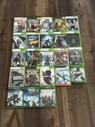 Xbox 360 Games Lot Bundle of 23 Most CIB Complete Tested Used Video Working