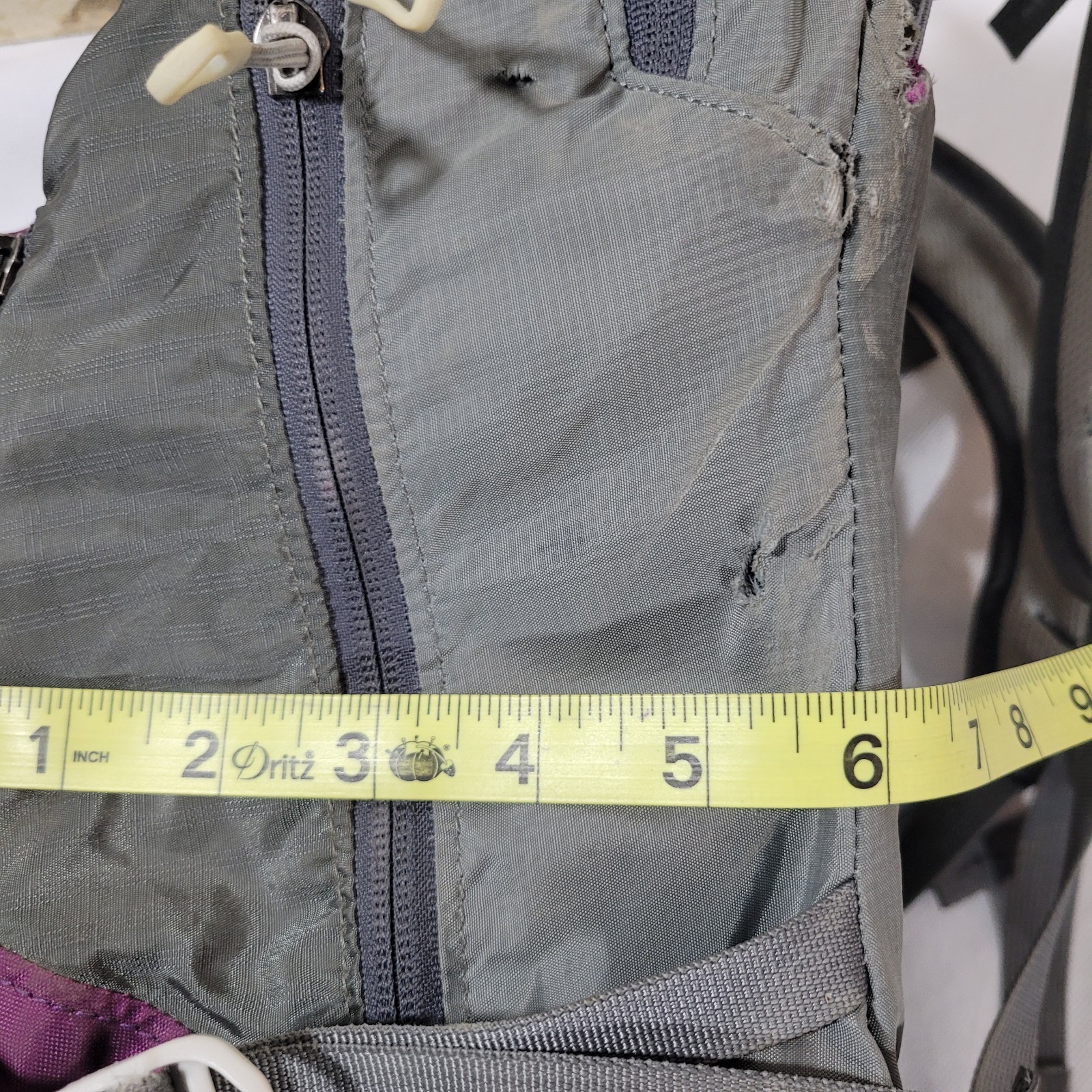 Gregory Maya 22 Backpack Sm Gray Purple BioSync Lightweight Adjustable Day Sack