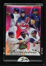 2004 eTopps Cleveland Indians Coco Crisp CC Sabathia Omar Vizquel Team HOF hg6