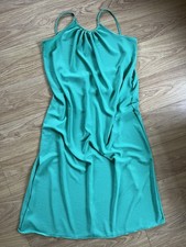 Stunning Emerald Green Open Back Sleeveless Maxi Dress - Size XL - NEW