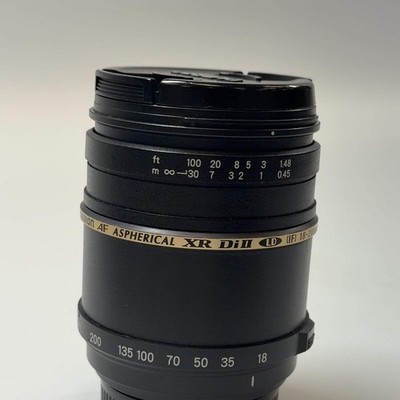 Tamron Aspherical Lens 18-200mm f/3.5-6.3 XR DI II LD For Nikon F Mount Manual