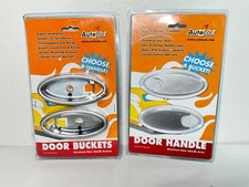 New Autoloc Bzdhb Door Bucket Base Bzdh1 Notch Handle Lever Aluminum Pair New Autoloc Bzdhb Door Bucket Base Bzdh1 Notch Handle Lever Aluminum Pair