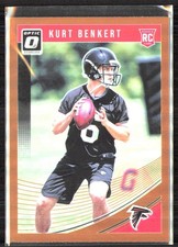 2018 Donruss Optic Rookies Bronze Kurt Benkert #149 Rookie RC Atlanta Falcons!