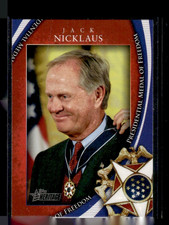 2009 Topps American Heritage Heroes Presidential Medal of Freedom Jack Nicklsaus