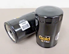 2 - NAPA Gold 1522 Oil Filters Made in USA by MANN+HUMMEL
