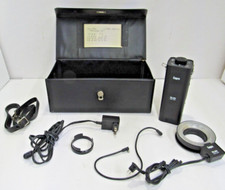 Capro RL80 Ring Light with case 120-240V Vintage Untested X3