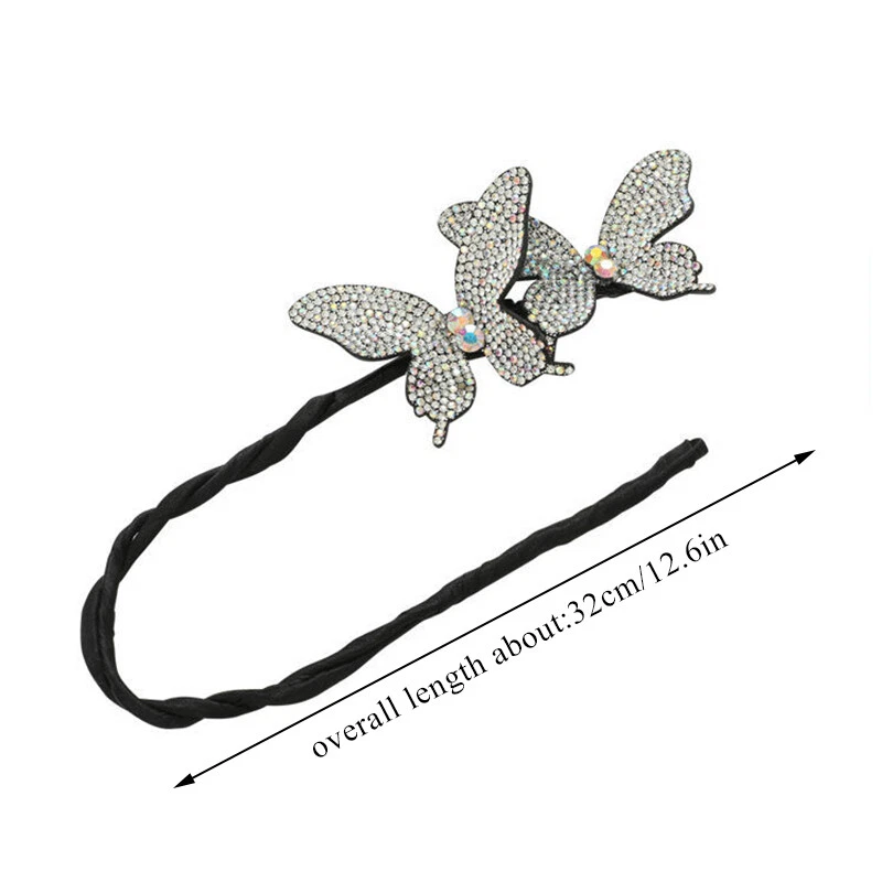 Herramientas para hacer moños de pelo flor perla para mujer pinzas de cola de caballo torcido francés acceso para el cabello⇓ Foto 2 de 4