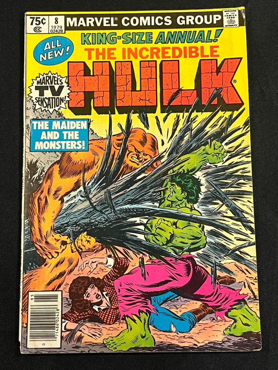 1979 Issue #8 Marvel Comics Group The Incredible Hulk Comic