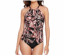 New Magicsuit by Miraclesuit Urban Safari Jill One Piece Swimsuit Size 8