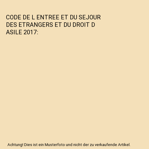 Le Décodé - Des Sources Du Droit D'asile En Vigueur En France