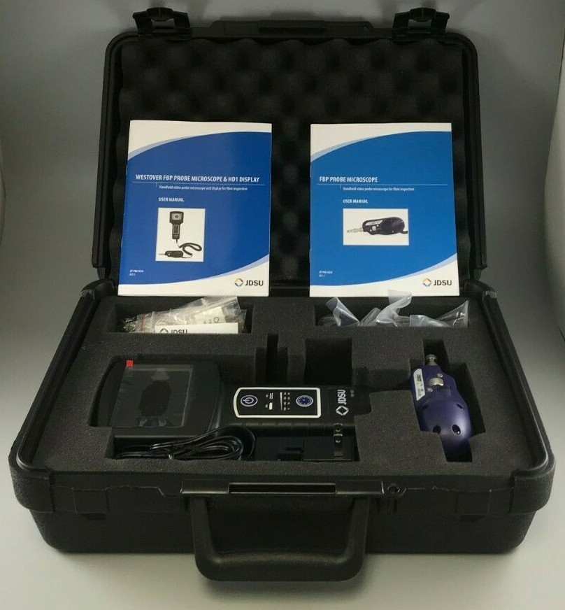 JDSU WESTOVER FBP PROBE MICROSCOPE & HD1 DISPLAY | eBay