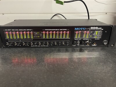 MOTU 896HD 8-Kanal FireWire Audio Interface !!!