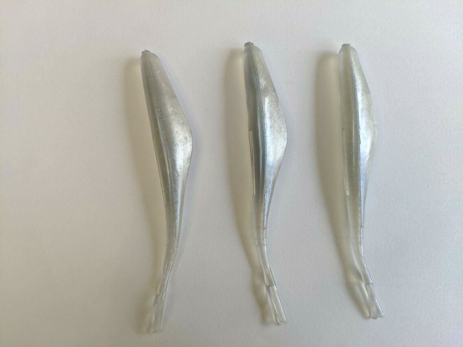 4'' JERK MINNOW( FLUKES)-ANGURIA ORO CHIARO -BASSO-WALLEYE-SCEGLI LA DIMENSIONE DEL PACCHETTO - Foto 3