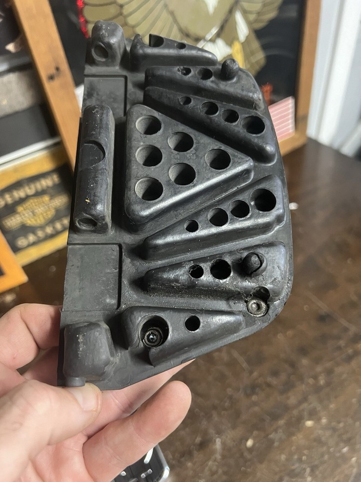 Vintage OEM Harley Nostalgia Nostalgic Floorboard Insert & Brake Pedal