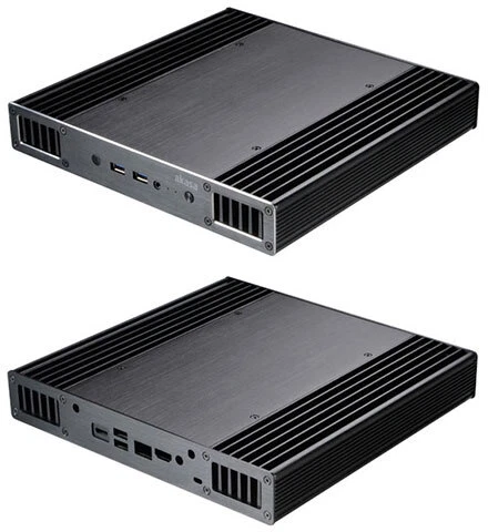 Akasa Plato X8 Gehäuse (für Intel NUC NUC8i7BEH/NUC8i7BEK,