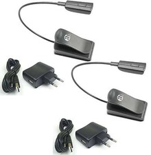 2x LED Minilight Schwanenhalslampe Leselampe Klemmlampe USB Netzteil Flexilight