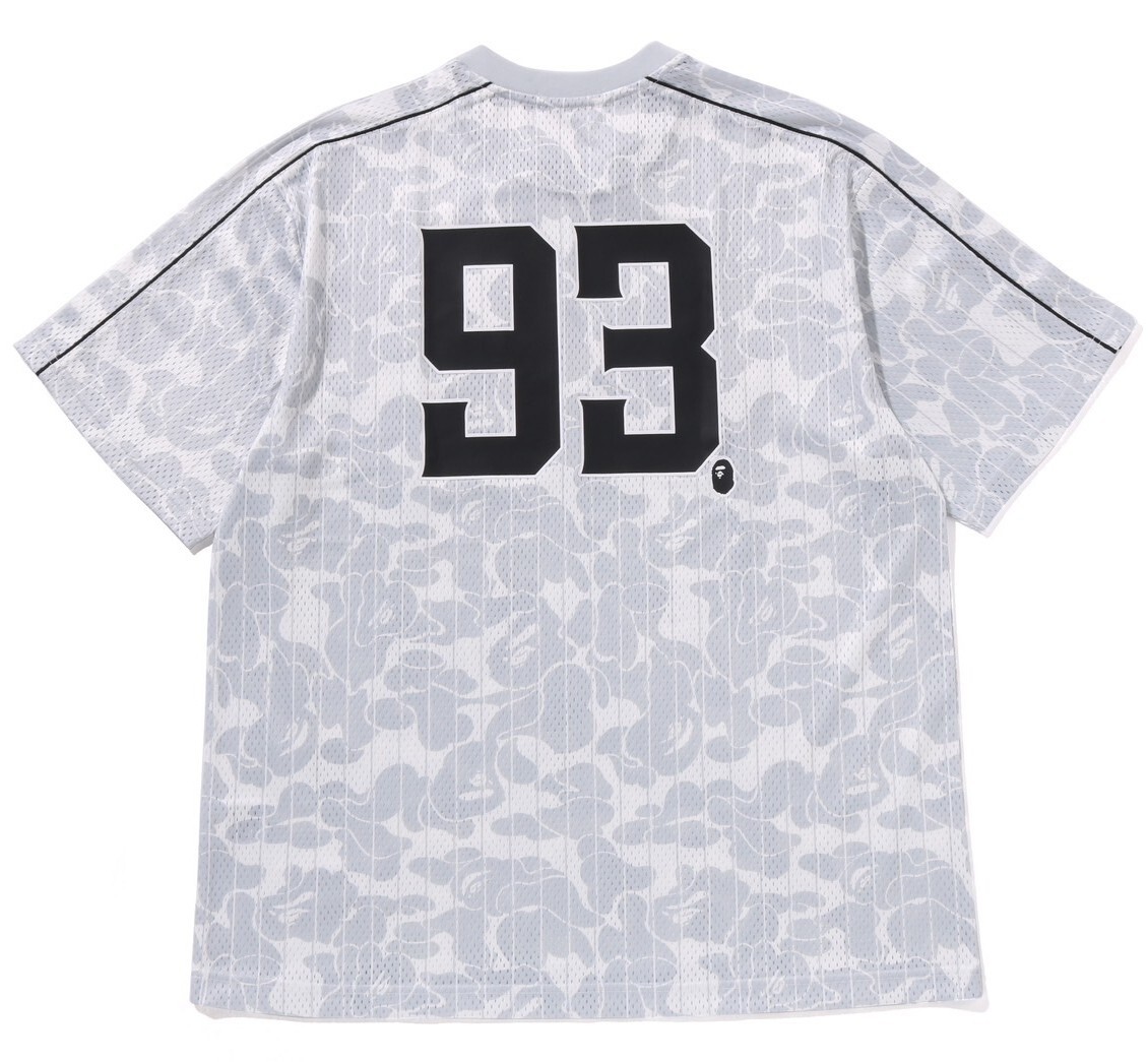 A Bathing Ape ベースボールジャージ 93 Majestic BAPE®︎ FOOTBALL JERSEY | bape.com