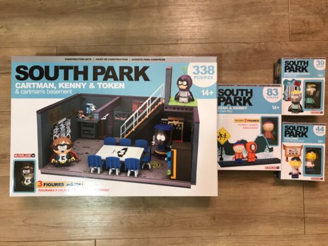 McFarlane South Park Construction Sets Cartman Kenny Token | eBay