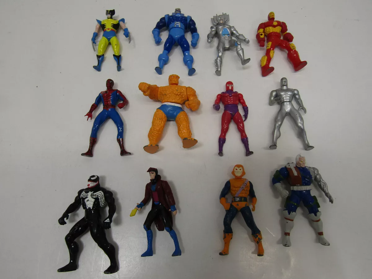 Metal superhero on sale figures