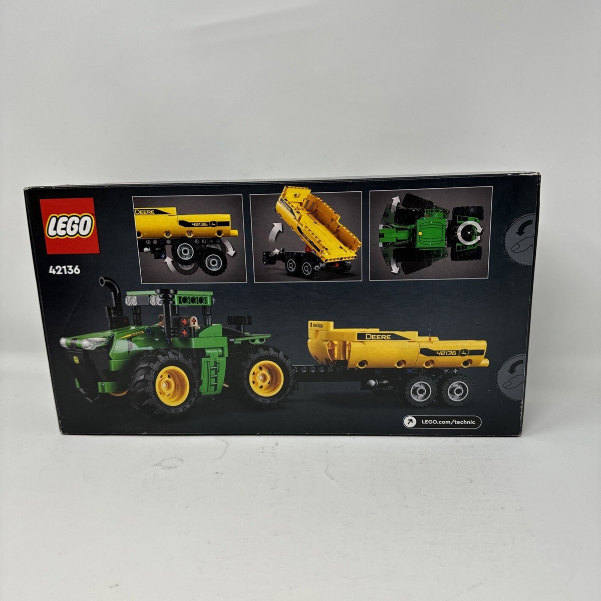 Lego Technic 42136 John Deere 9620R 4WD Tractor | eBay