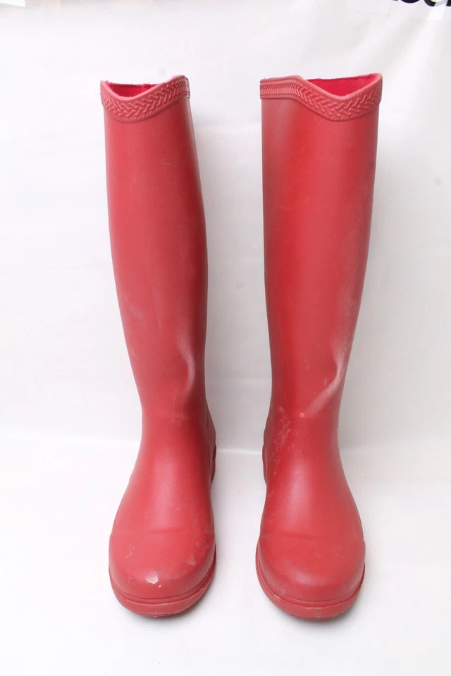 BOTA DE LLUVIA HAVAIANAS GALOCHAS ALTA MATE ROJO RUBÍ EUR 35 BOTAS DE LLUVIA PARA MUJER 5W Foto 3 de 4