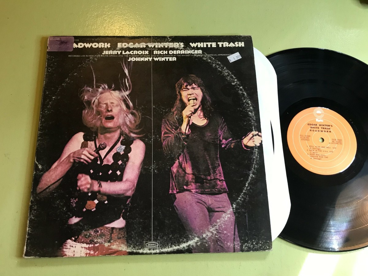 米2discs LP Edgar Winters White Trash Roadwork FRM31249 Epic, Sony Music Commercial Music Group, Friday Music /00520 Amazon.com: WHITE TRASH ROADWORK: CDs & Vinyl