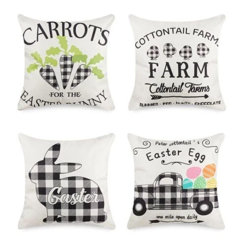 Coussins et galettes de sièges taies d'oreiller sans marque pour la maison