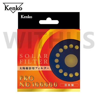 Kenko PRO ND100000 ND Filter for Solar Eclipse Photography 77mm