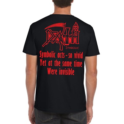 Death Symbolic (1995) Black T-Shirt. Technical Progressive
