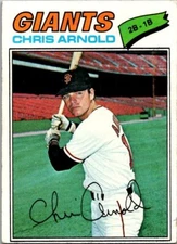 1977 Topps #591 Chris Arnold