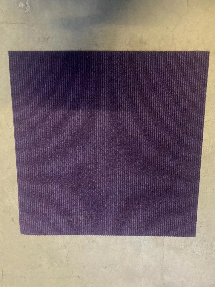 EZYCARE Carpet Tiles Heavy Duty 20pcs 5SQM Office Home Shop FLOOR Flooring PURPLE