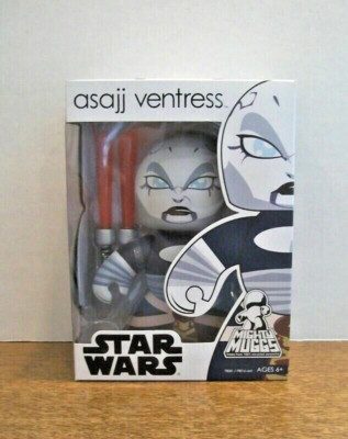 Star Wars Mighty Muggs ASAJJ VENTRESS MIB!