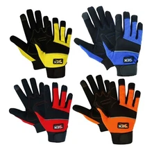 Safety Work Gloves Heavy duty Hand Protection Mechanic Gardening Builders Cut