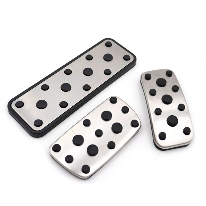 Footrest Gas Brake Pedal Cover Kit For Subaru Impreza Forester Outback Legacy - Изображение 4 из 4