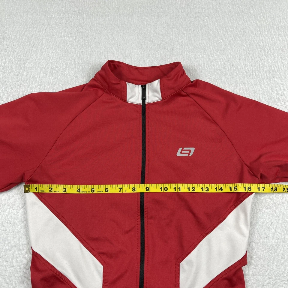 Велосипедная куртка Bellwether женская маленькая красная техническая одежда карман с длинным рукавом - Изображение 4 из 4