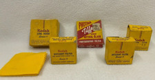Vintage Kodak Filters Lot Daylight 85 Skylight 1A Wratten V K2 Lens Hood