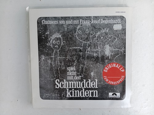 Schallplatte LP Franz Josef Degenhardt spiel nicht mit den Schmuddelkindern