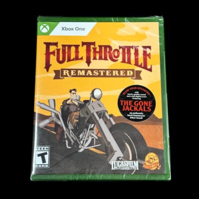 FULL THROTTLE REMASTERED Xbox One Limited Run Games Lucasfilm inkl. Trading-Card
