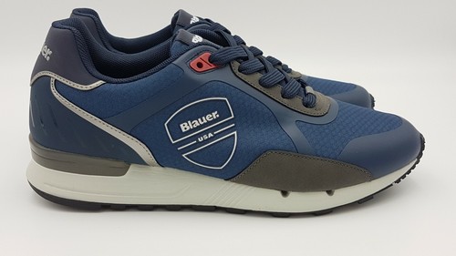 Scarpe uomo sneakers BLAUER fotyler03/nyl blu grigio | eBay