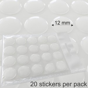 12mm 1 3cm Klar Transparent Rund Epoxy Kuppeln Gel Harz Sticker Basteln 1000 Ebay